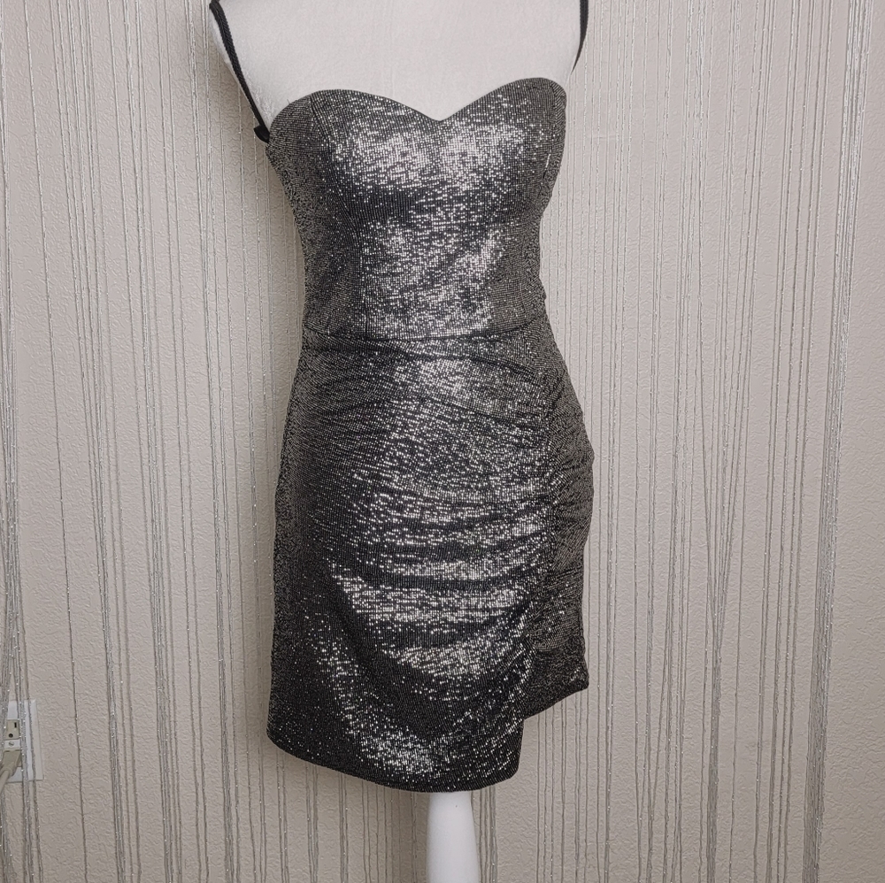 Dress silver ,new without tag.